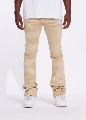 Arch Flare Denim (Washed Tan)