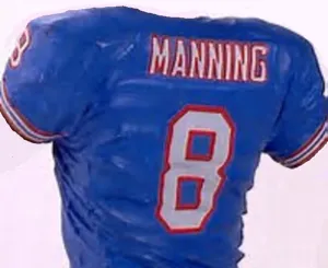 Archie Manning Houston Oilers Throwback Football Jersey