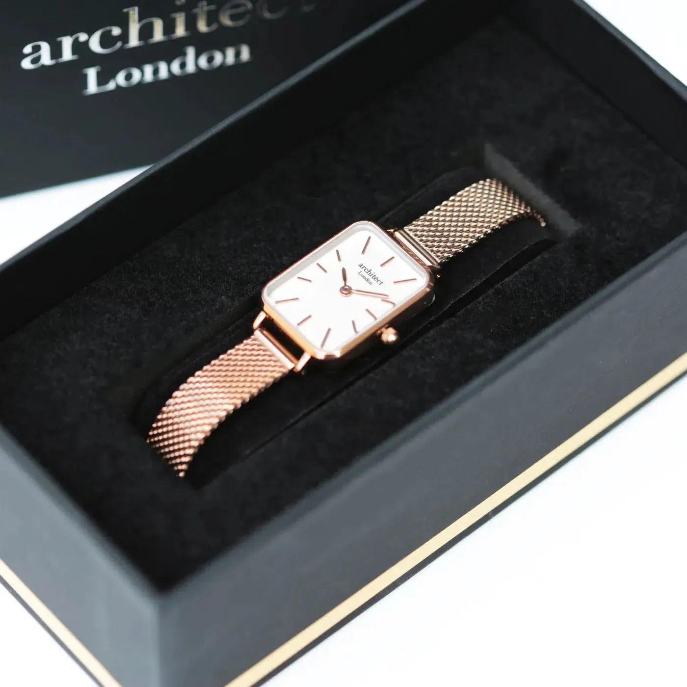 Architēct Lille Personalised Ladies' Watch - Rose Gold