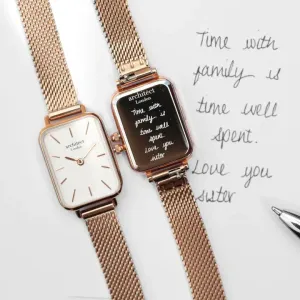 Architēct Lille Personalised Ladies' Watch - Rose Gold