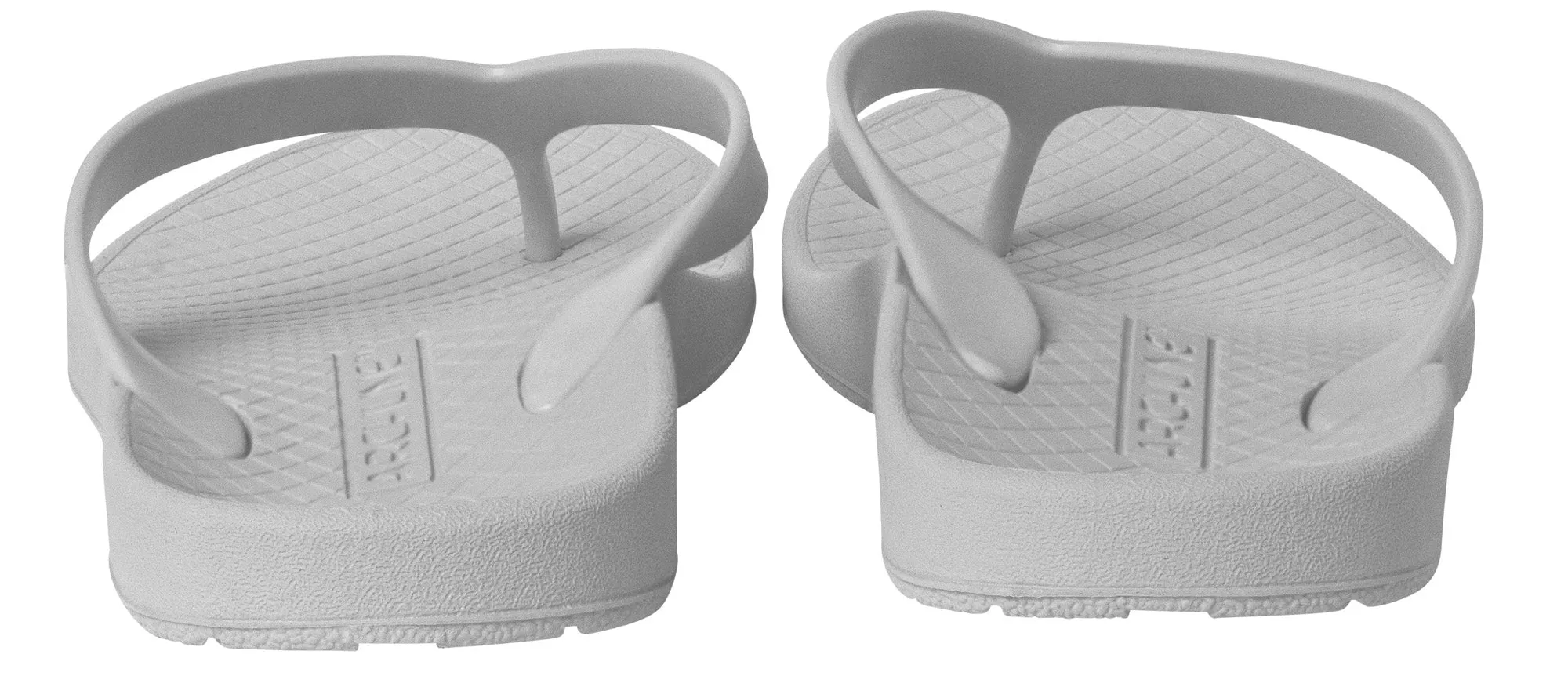 Archline Balance Orthotic Thongs - White/White