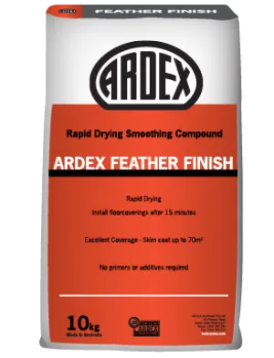 Ardex SD-M Designer Floor Finish, Gray - 10 lb / Feather Finish