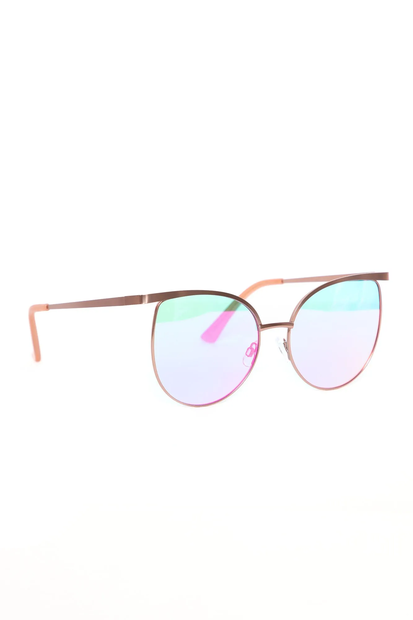 Are You Available Sunglasses   - Rose Gold