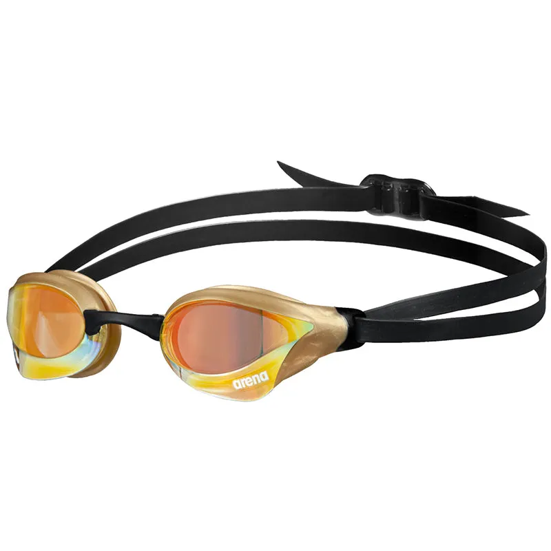 Arena - Cobra Core Swipe Mirror Goggle - Yellow Copper/Gold