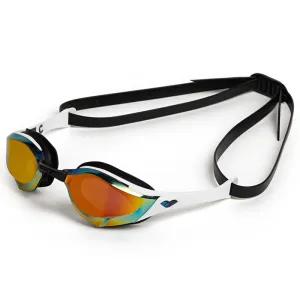 Arena - Cobra Edge Swipe Mirror Goggle - Gold/White/Black