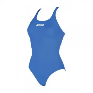 Arena Girls Solid Swim Pro JR Swimming Suit-Royal