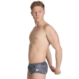 Arena - Overview Men’s Low-Waist Shorts - White/Multi