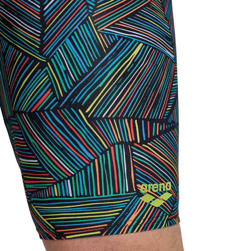 Arena - Overview Men’s Swim Jammer - Black/Multi