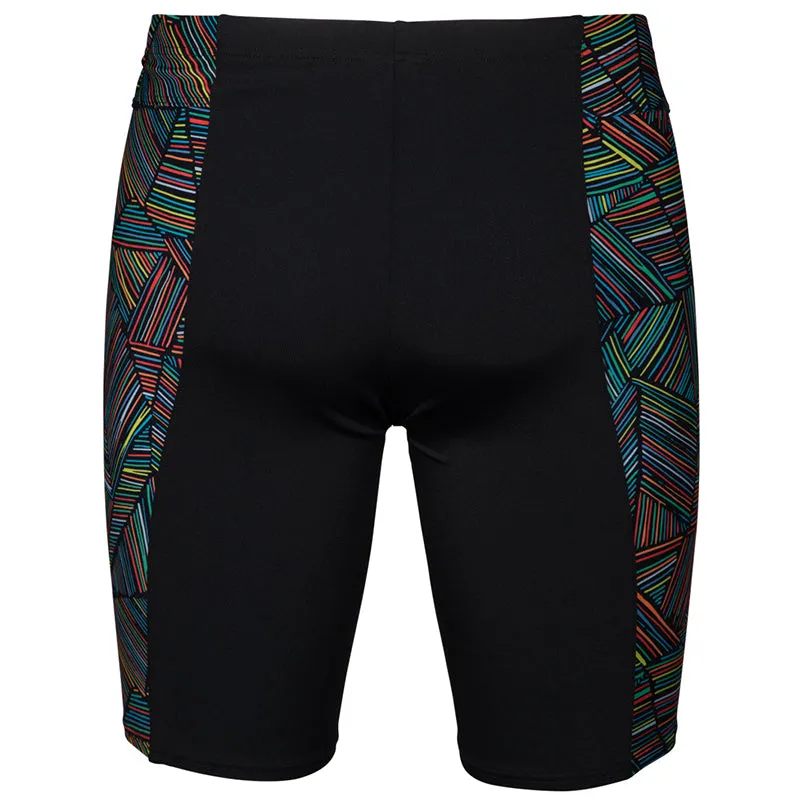 Arena - Overview Men’s Swim Jammer - Black/Multi