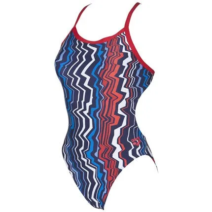 ARENA Women&#39;s Zig Zag Challenge Back - MaxLife