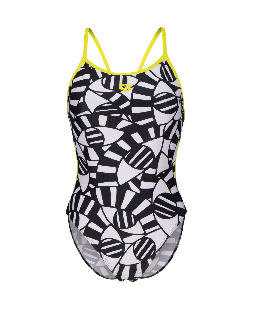 arena Women's Open Your Eyes Lace Back One Piece Swimsuit