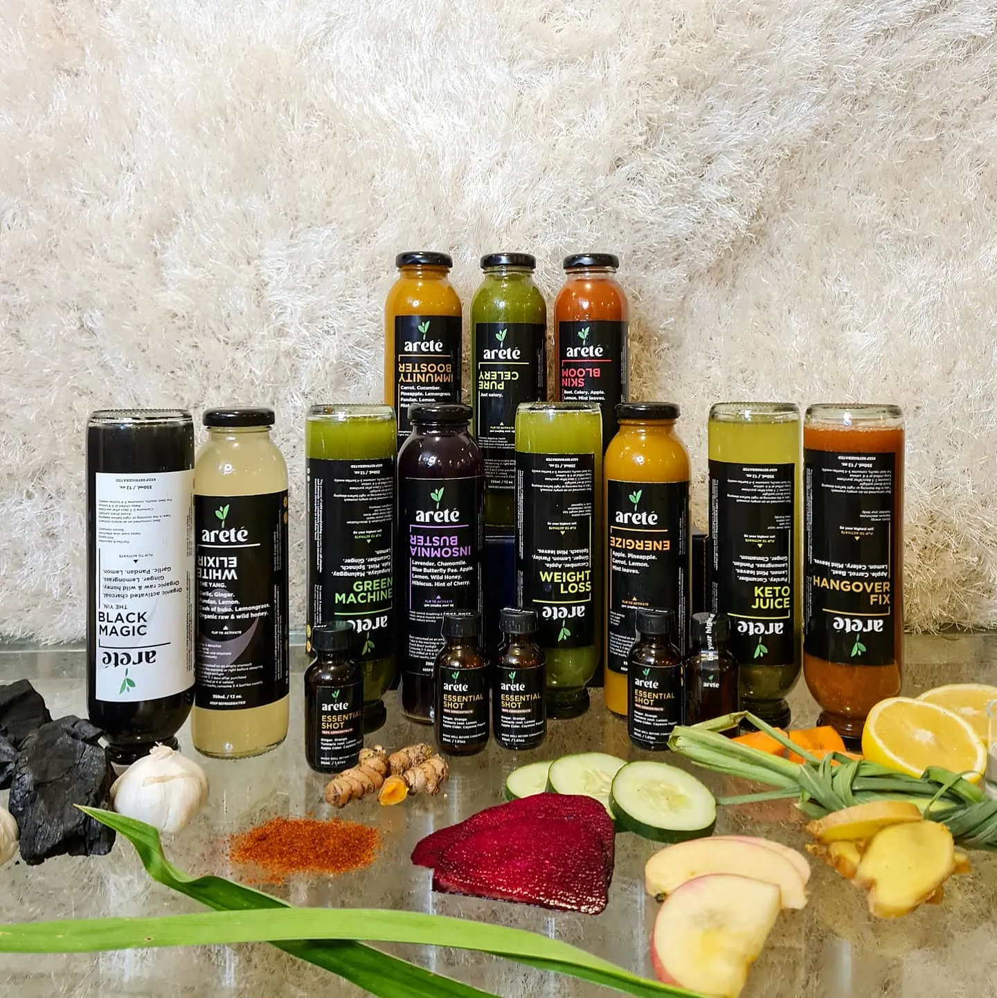 Arete Lifestyle — Cold Pressed Juices