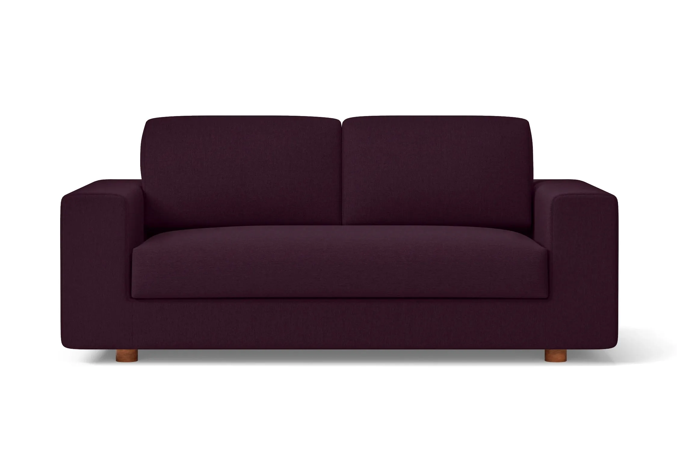 Arezzo 2 Seater Sofa Purple Linen Fabric