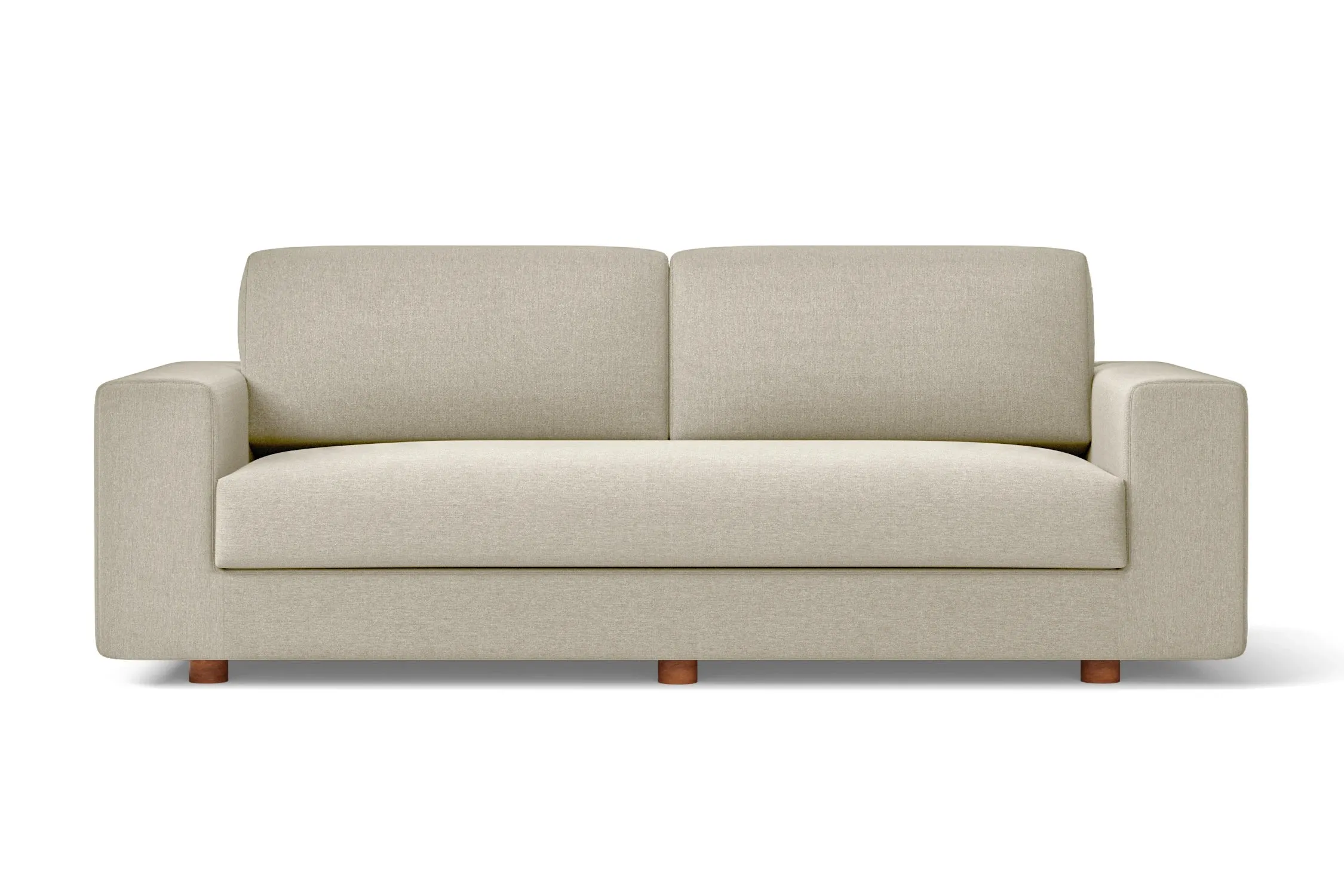 Arezzo 3 Seater Sofa Cream Linen Fabric