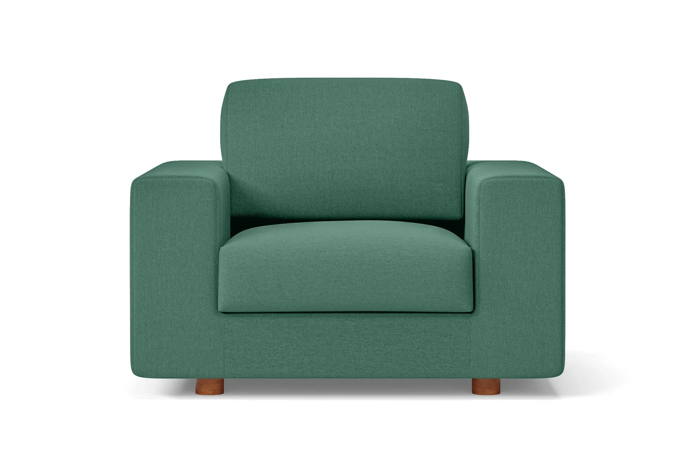 Arezzo Armchair Mint Green Linen Fabric