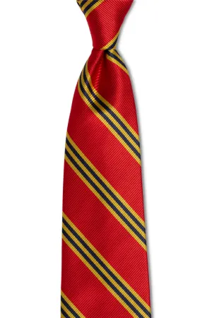 Argent Gold Blue Striped Tie