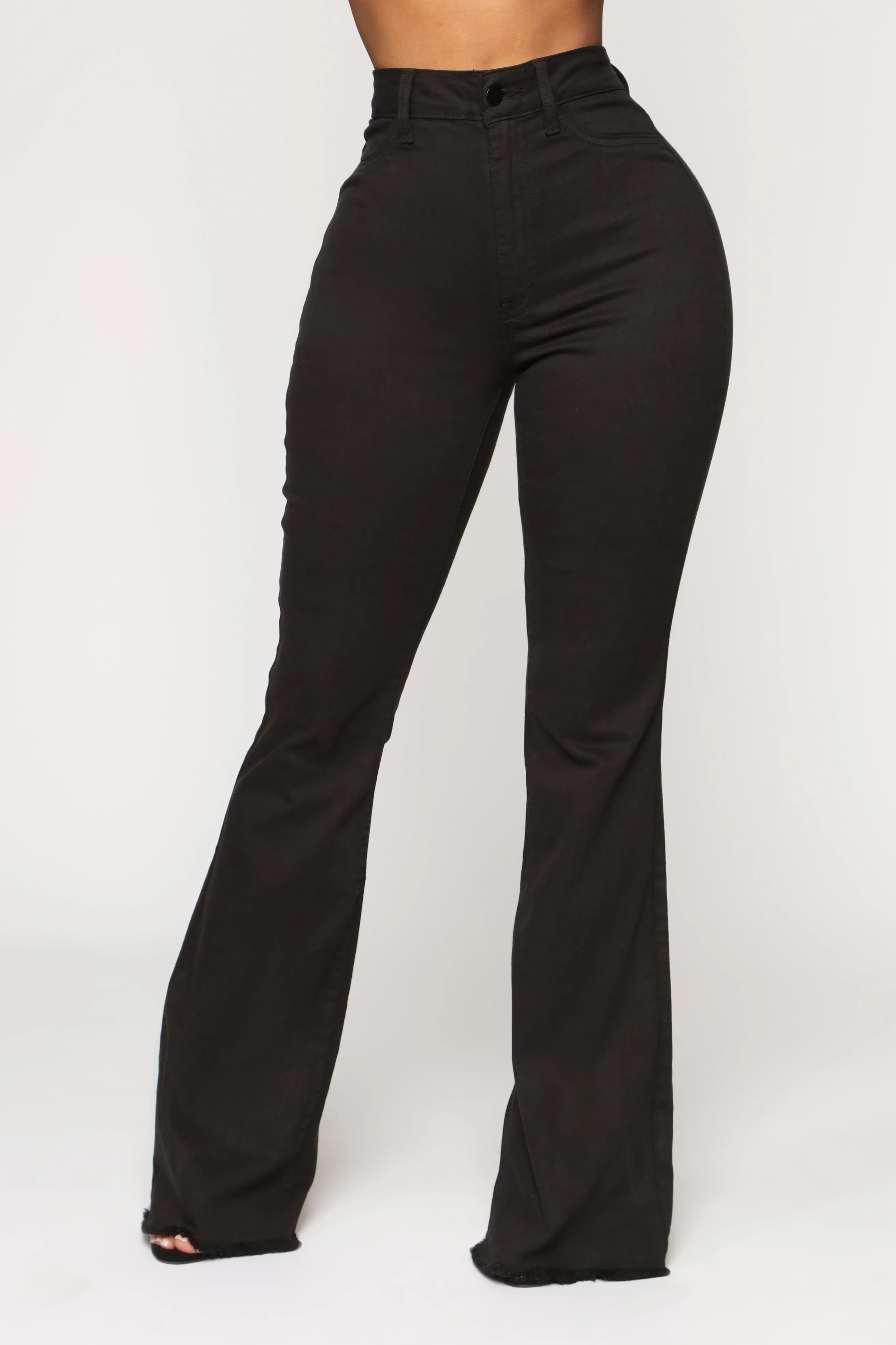 Ariana Flare Jeans - Black