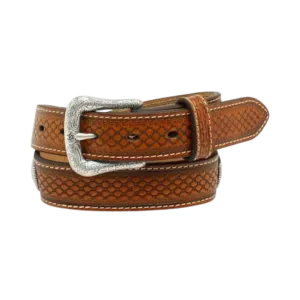 Ariat Boys' Beaded Basketweave Belt