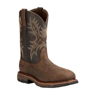 Ariat Men's - 11" Workhog Chocolate - Composite toe