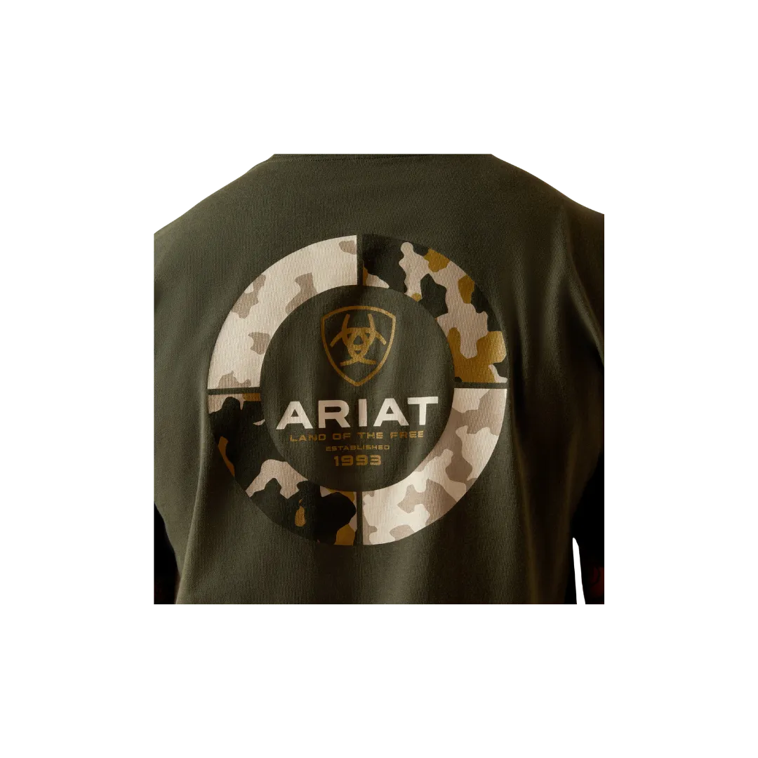 Ariat Men's Camo Ring T-Shirt