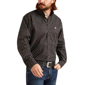 Ariat Men's Classic Black Slade Geometric Shirt