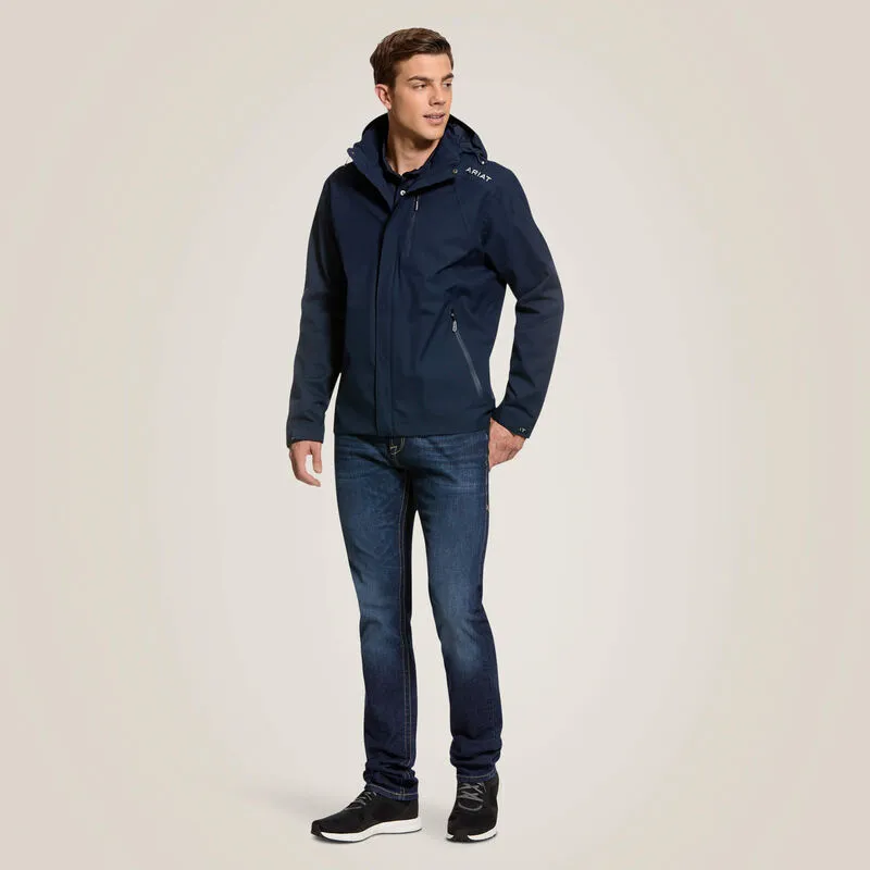 Ariat Mens Coastal H20 Jacket Navy