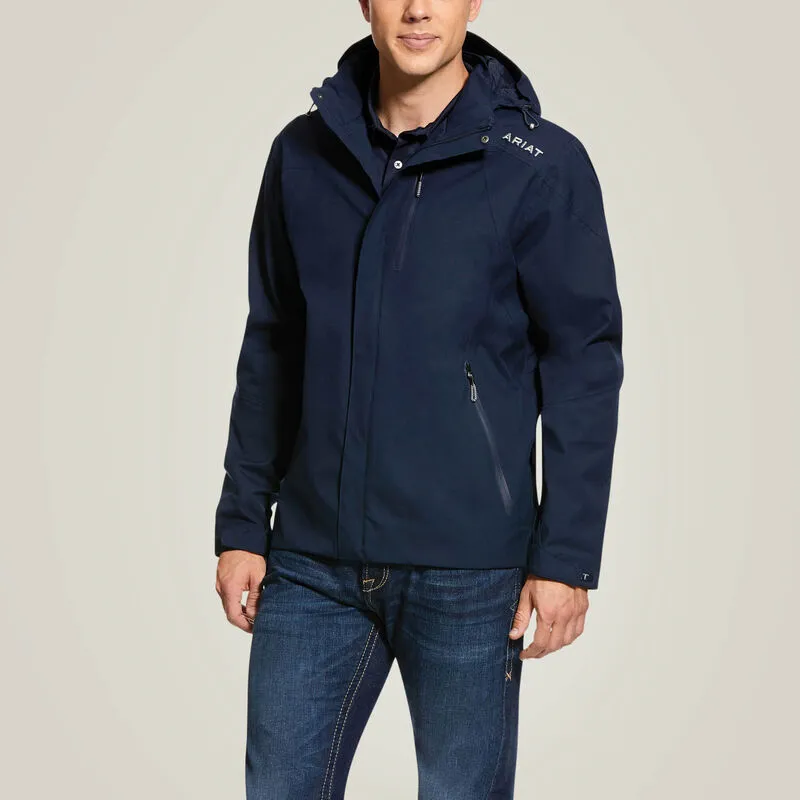 Ariat Mens Coastal H20 Jacket Navy