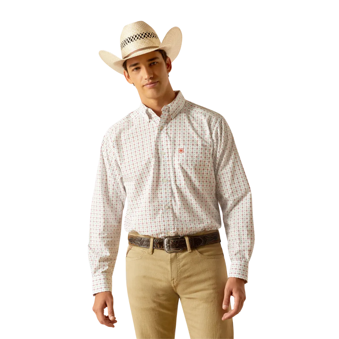 Ariat Men's Kade White Shirt