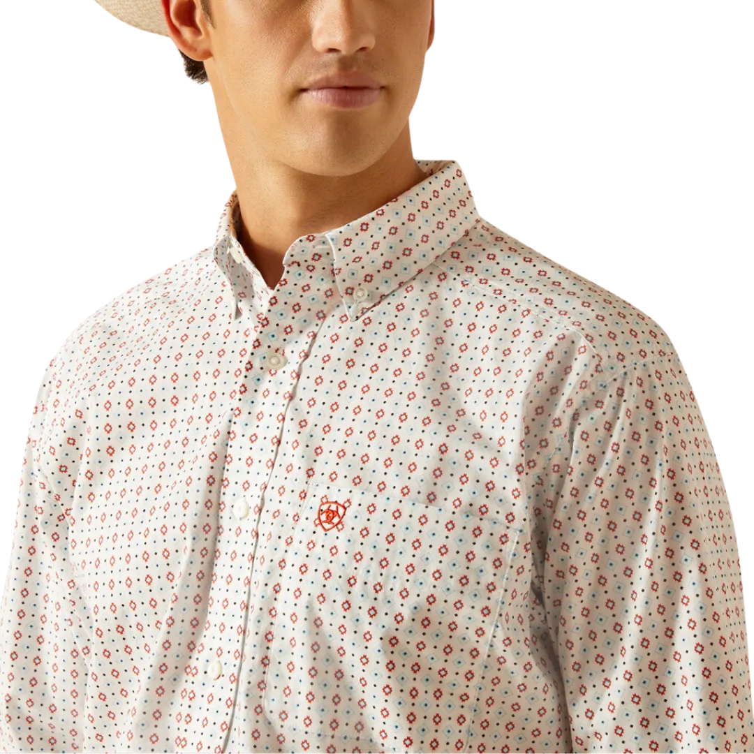 Ariat Men's Kade White Shirt