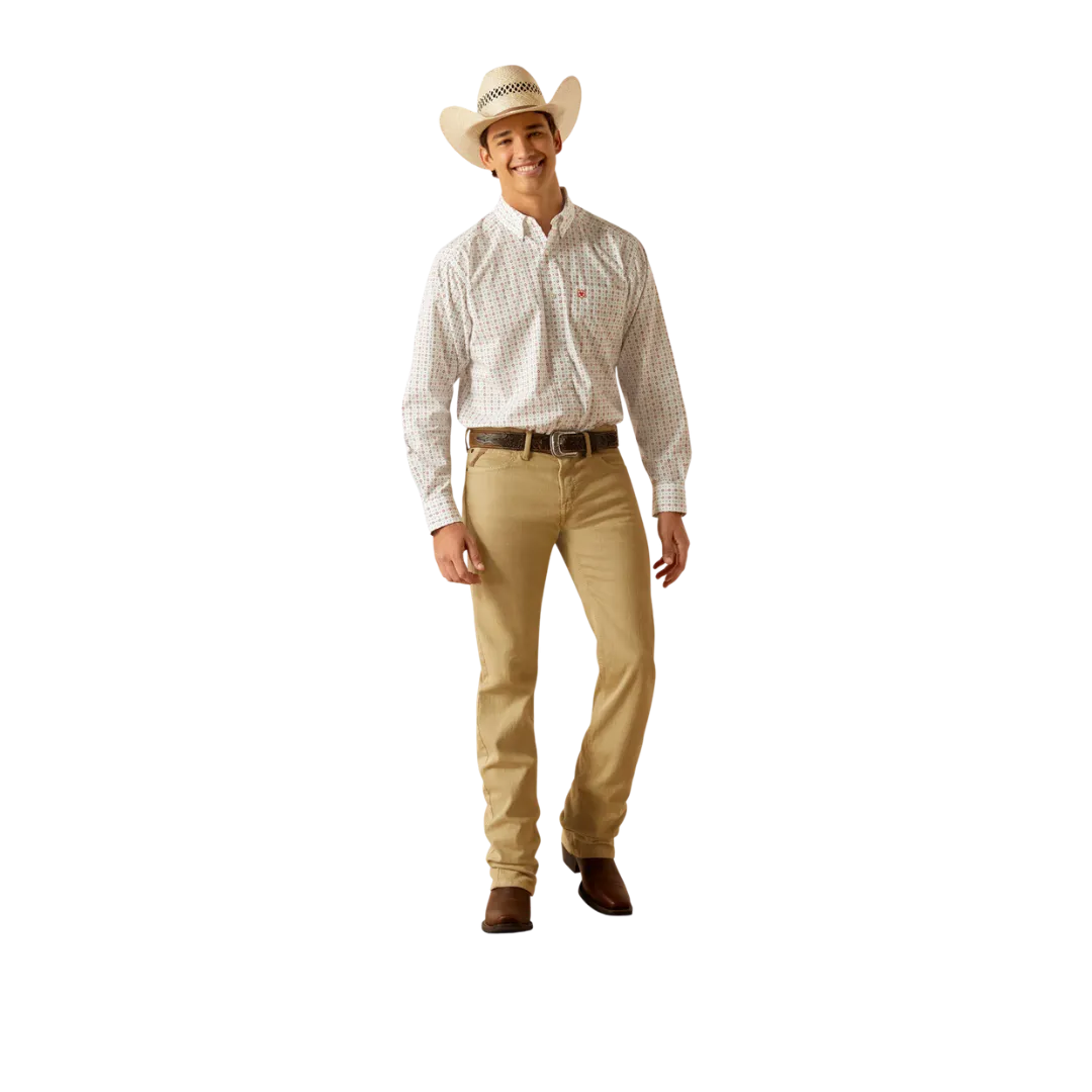 Ariat Men's Kade White Shirt