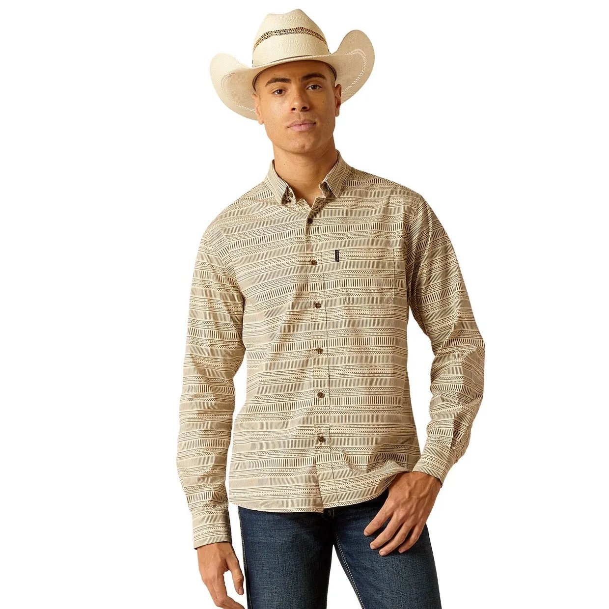 Ariat Men's Long Sleeve Modern Fit Marvin