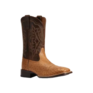 Ariat Men's Night Life Ultra Smooth Ostrich Square Toe Boots