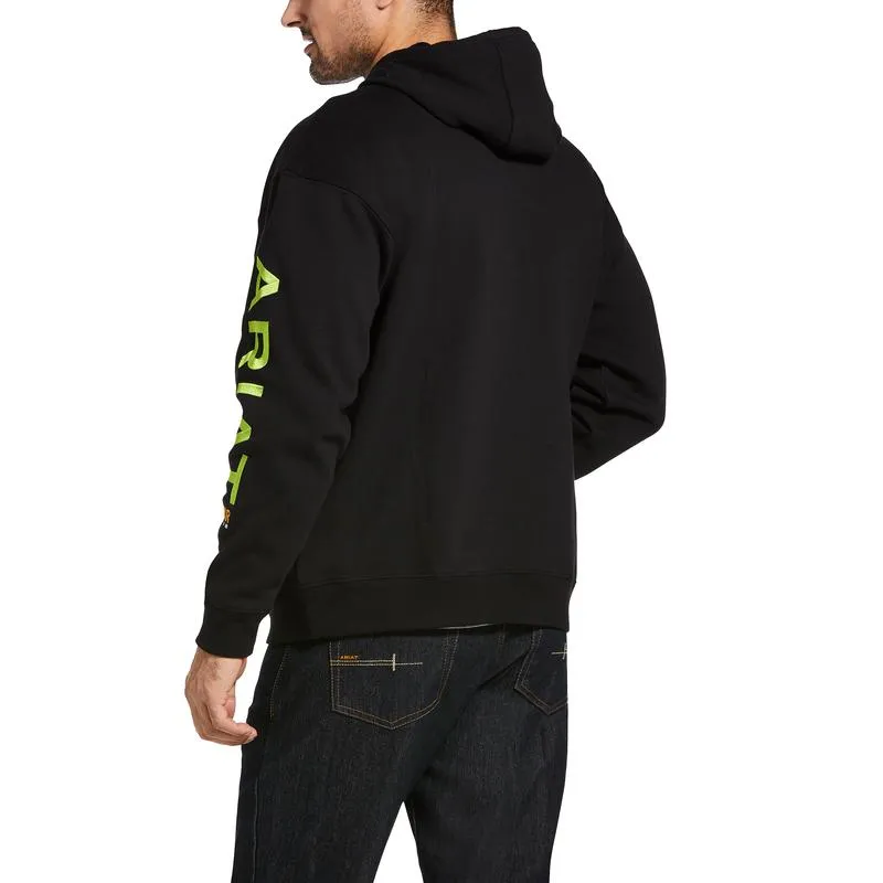 Ariat Men's - Rebar Black Graphic Hoodie