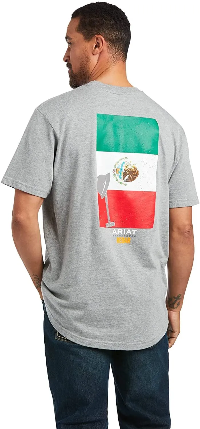 Ariat Men's Rebar Cotton Strong Mexican Pride Graphic T-Shirt