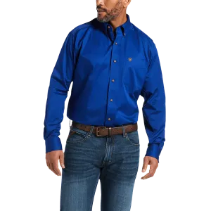 Ariat Men's Solid Twill Ultra Marine Shirt