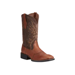 Ariat Men's Sport Sidewinder Western Golden Grizzly Boots