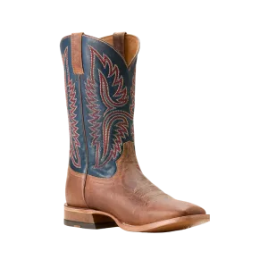 Ariat Men's Tanglewood Cowboy Bone Honorable Blue Boots