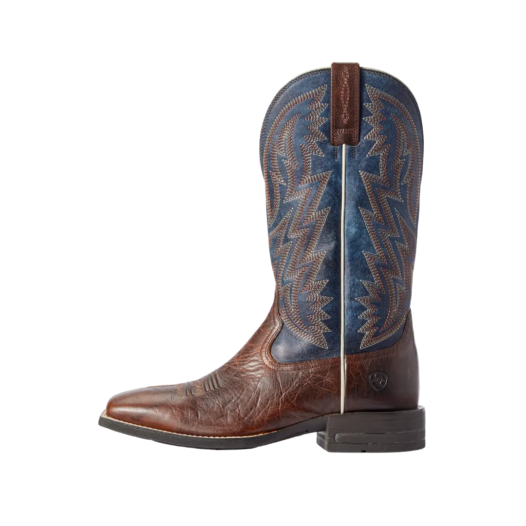 Ariat Men's Western Dynamic Brown Patina/Blue Dusk Boots