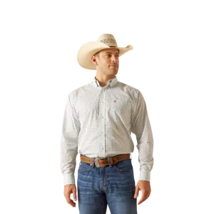 Ariat Men's Wrinkle Free Irving Classic Fit White Shirt