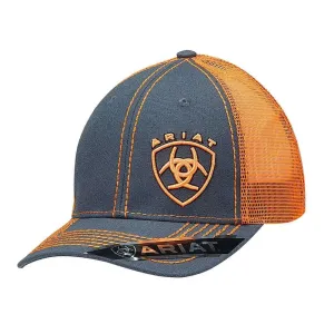 Ariat Raised Orange Shield - Trucker Cap