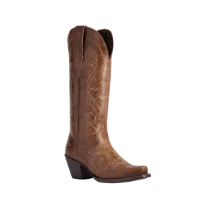 Ariat Women's Heritage D Toe StretchFit Dark Tan Western Boots