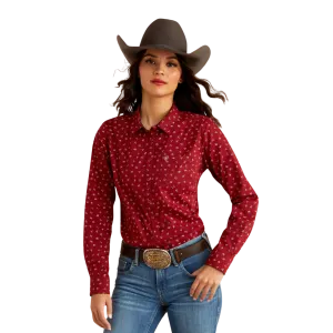 Ariat Women's Kirby Stretch Cattle Brand Shirt