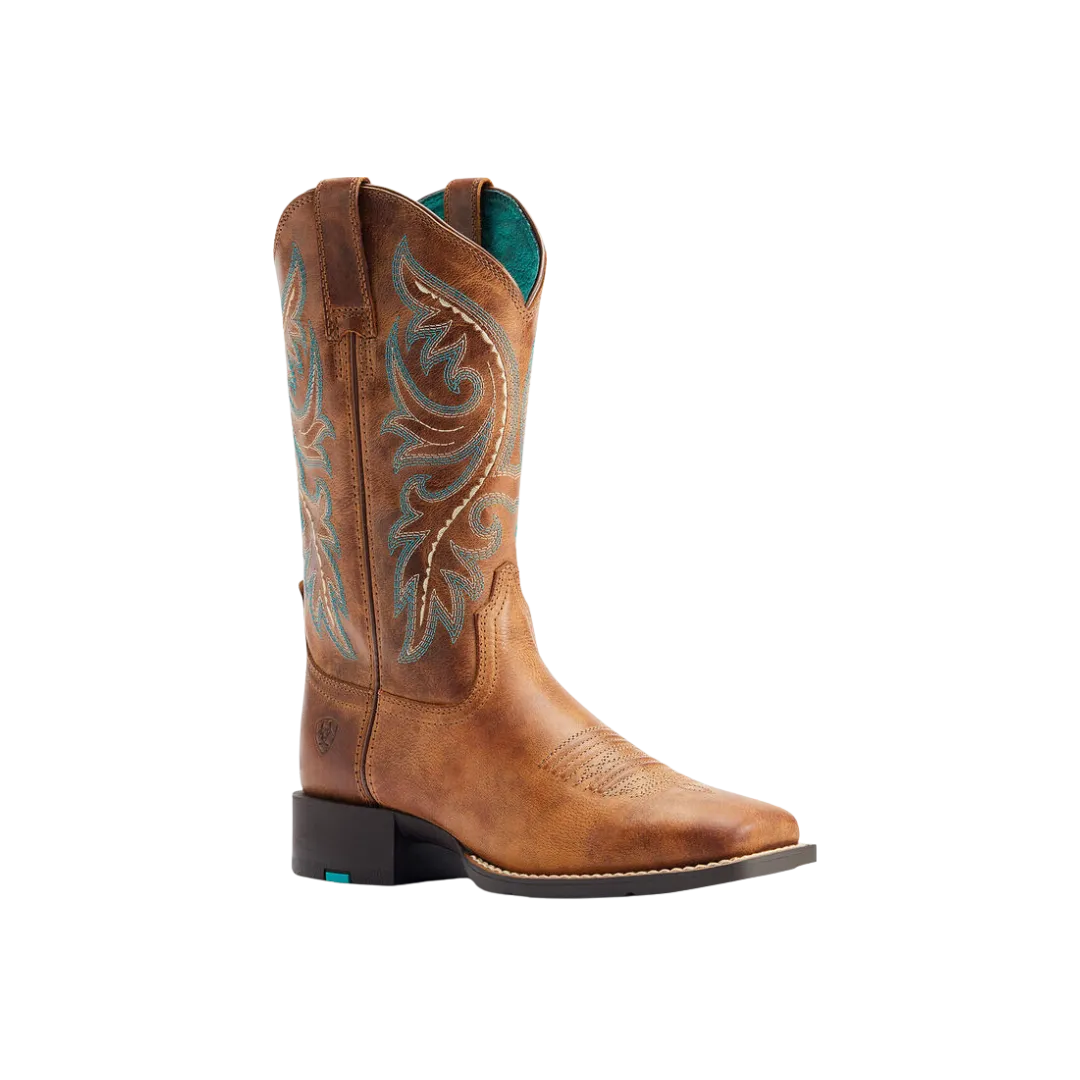 Ariat Women's Round Up Back Zip Western Boot