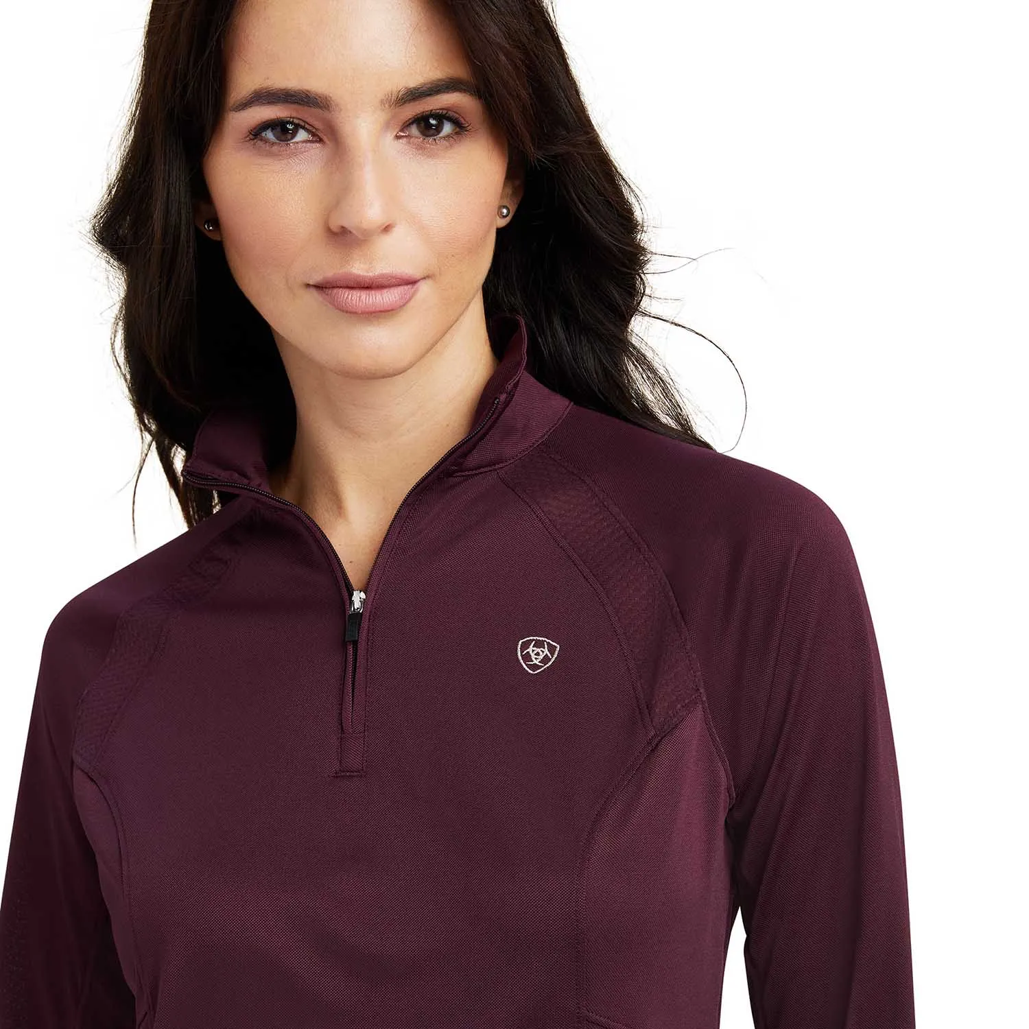 Ariat Women's Sunstopper 2.0 1/4 Zip Baselayer