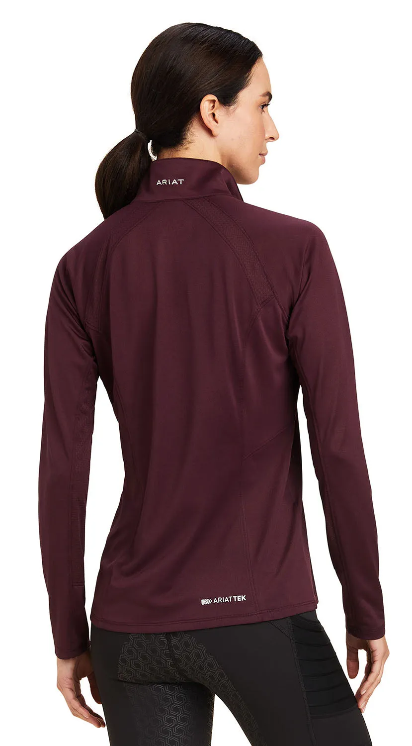 Ariat Women's Sunstopper 2.0 1/4 Zip Baselayer