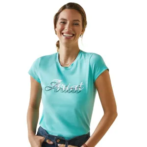 Ariat Womens Varsity Outline Short Sleeve T-Shirt