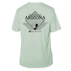 Arizona Diamond Topo  Short Sleeve Microfiber Men's T-Shirt