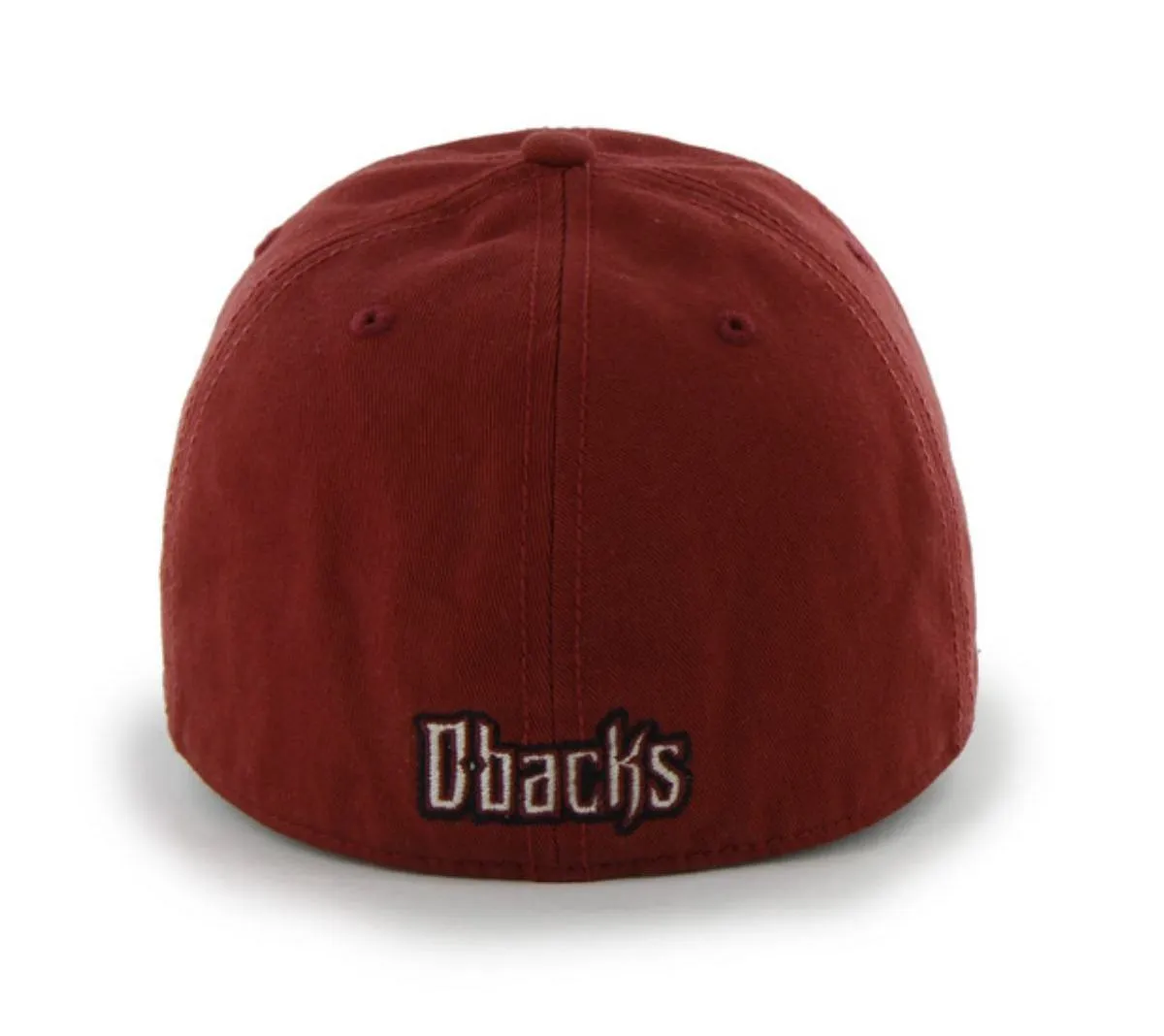 Arizona Diamondbacks 47 Brand Dark Red The Franchise Fitted Hat Cap