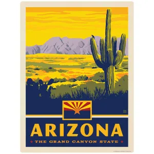 Arizona Grand Canyon State Vinyl Sticker