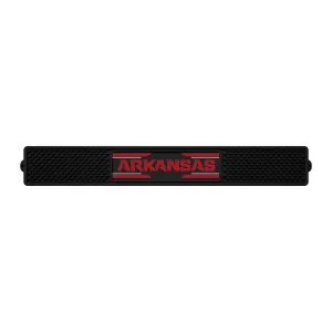 Arkansas Razorbacks Bar Drink Mat - 3.25in. x 24in.